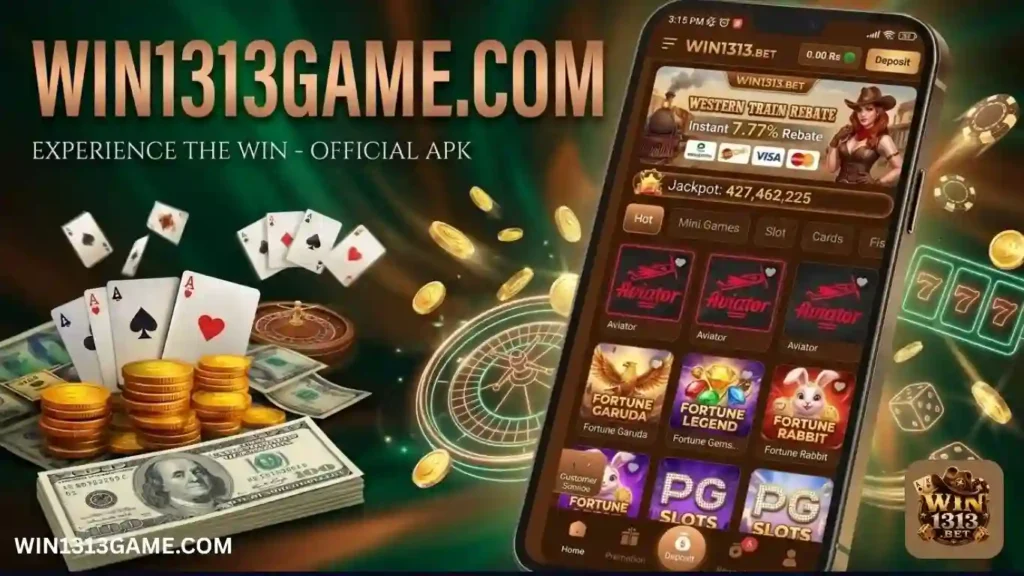 WIN1313 Game APK Banner